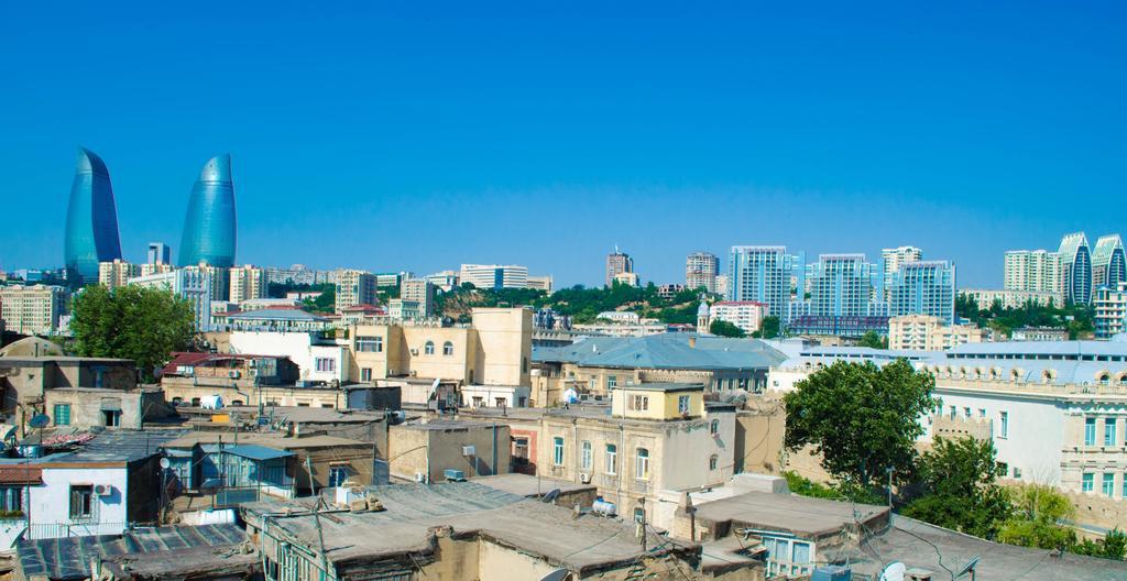 Old City Inn Hotel Baku Bagian luar foto